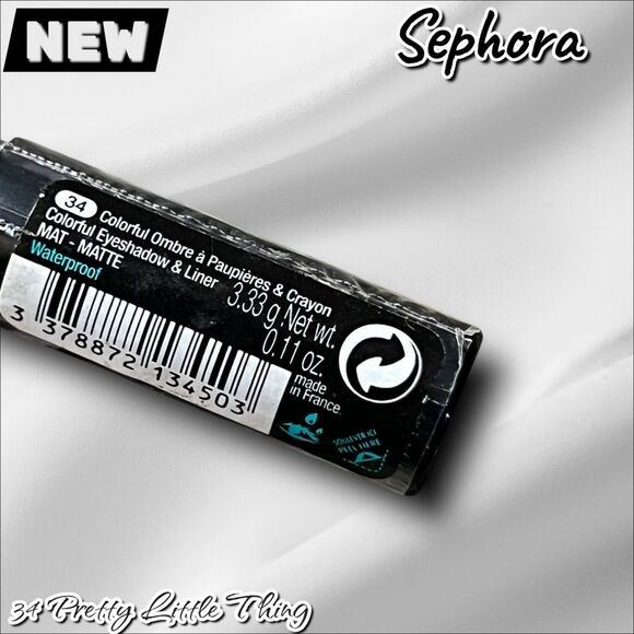 Sephora Colorful Shadow & Liner – 34 Pretty Little Thing (Waterproof, Matte) - Picture 3 of 5